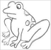 Cartoon Frog Drawings