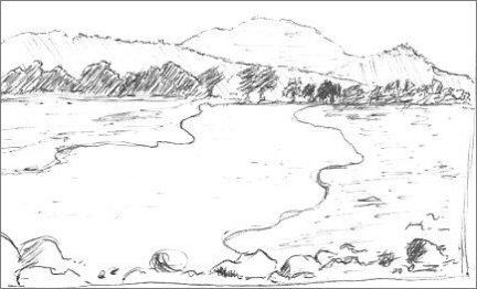 Landscape sketch