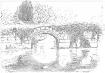 Old Bridge Drawing