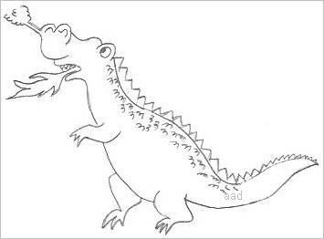 Cartoon Dragon
