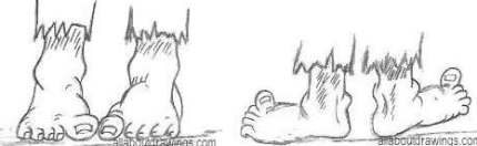 Cartoon Feet