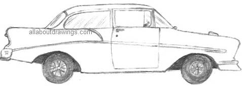 Drawing Of A Chevvy
