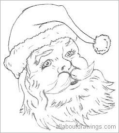 Santa Claus Drawing