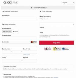Clickbank Order Form
