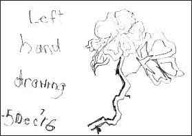 Left Handed Drawing