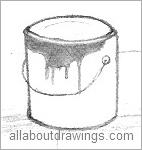 Paint Tin Drawing