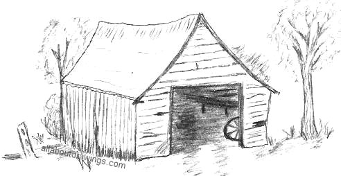 Old Barn Drawings