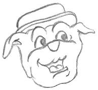 Cartoon Bulldog Drawings