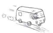 Cartoon RV Sketch