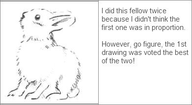 Sketch of a Bunny