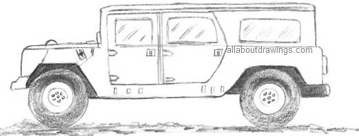 Hummer Sketch