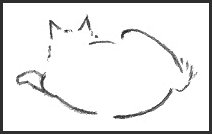 Japanese Cat Drawing