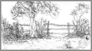 Landscape by left hand