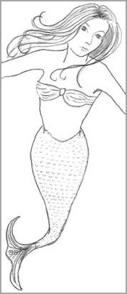 Mermaid Outline