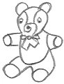Teddy Bear Drawing